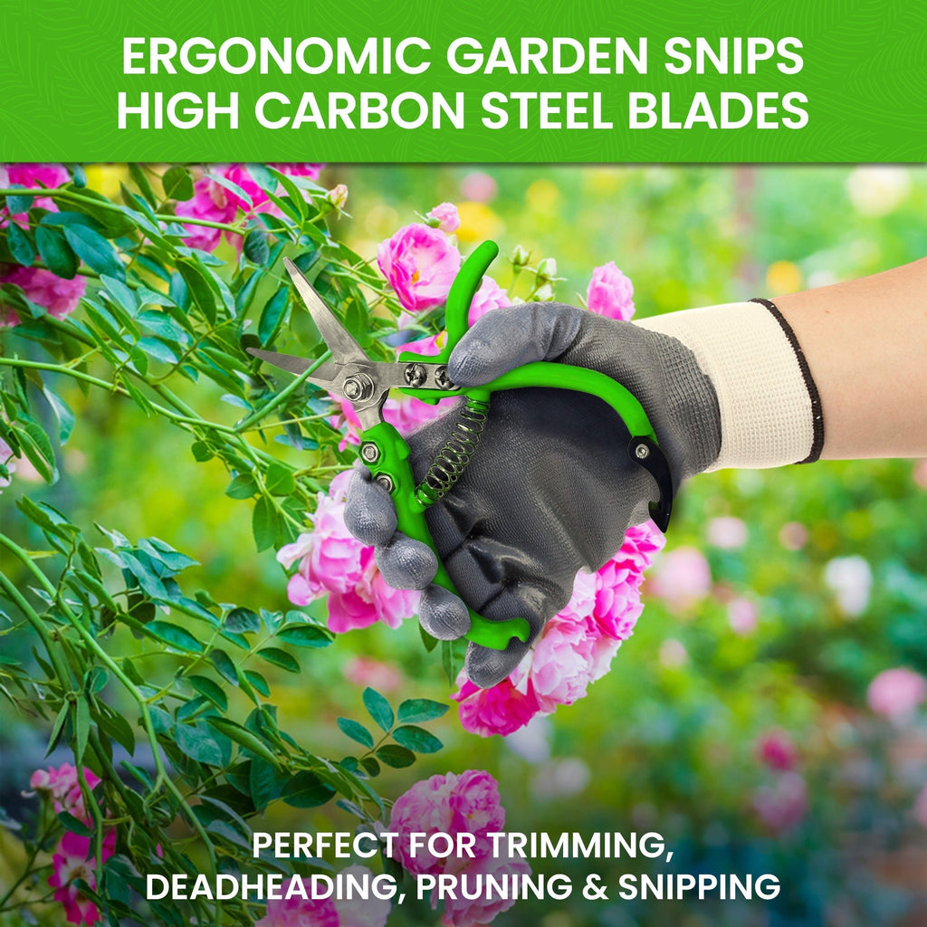 Ergonomic Garden Snips Clippers - Cheeky Garden