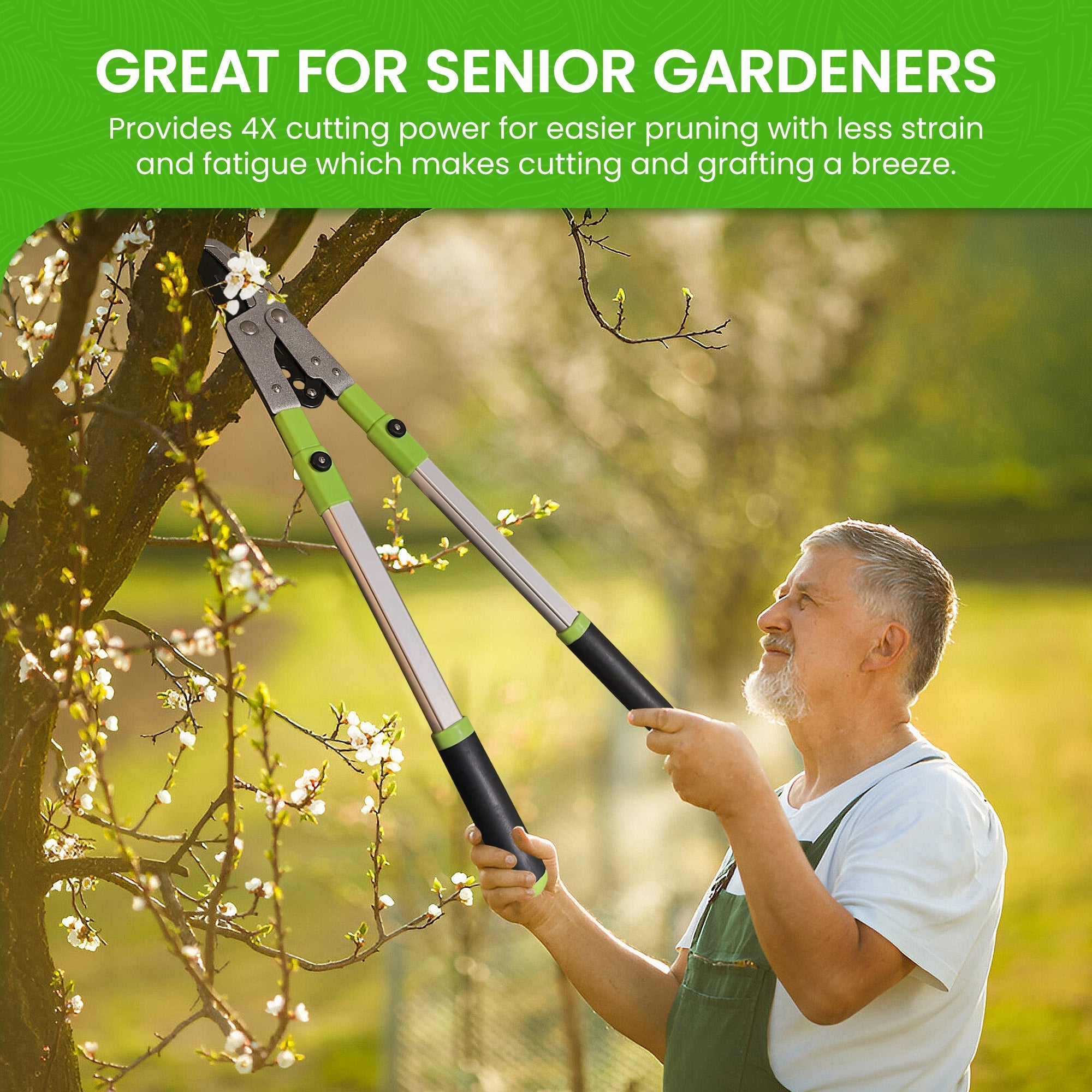 Extendable Anvil Loppers Tree Trimmers - Cheeky Garden