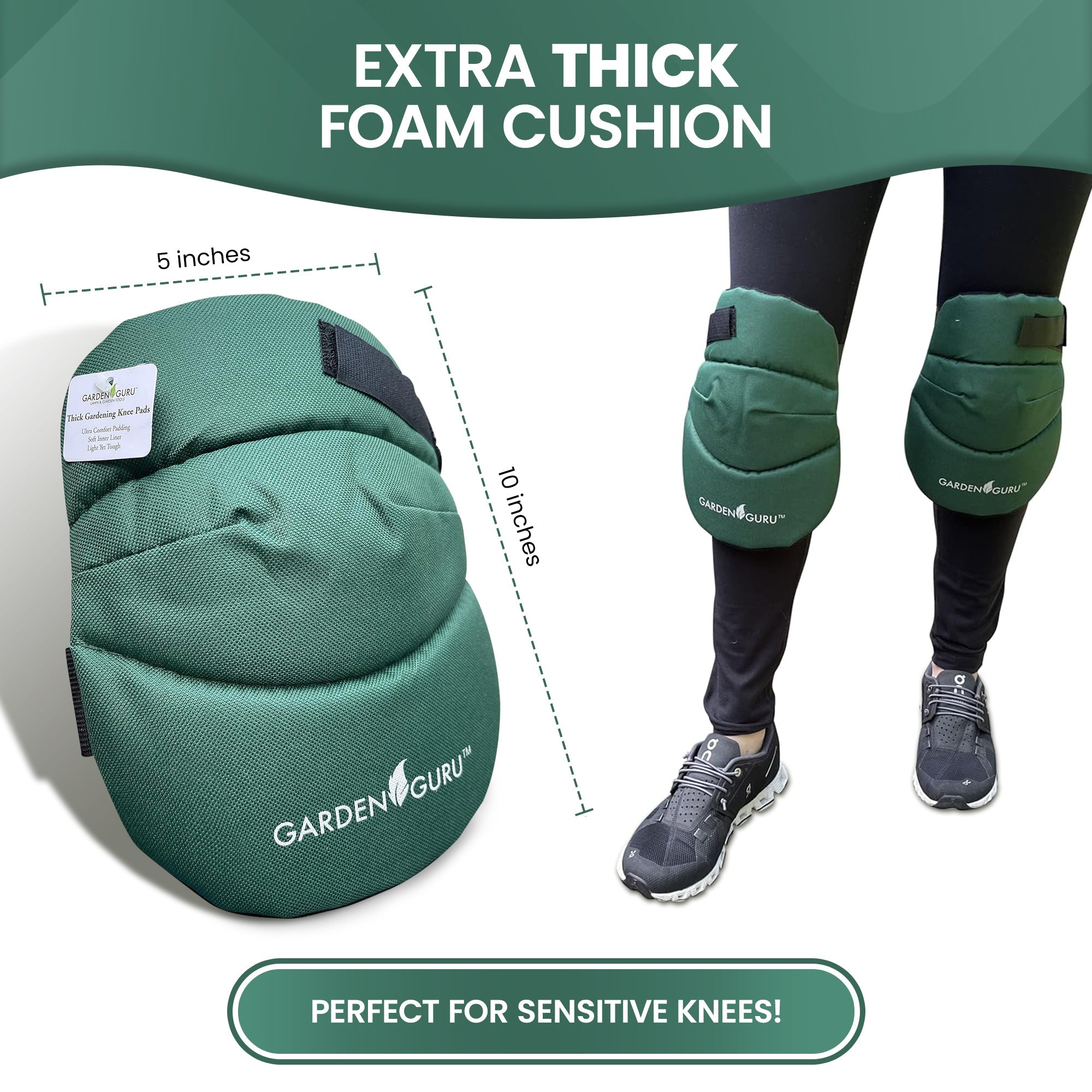 Extra Cushioned Gardening Kneepads - Cheeky Garden