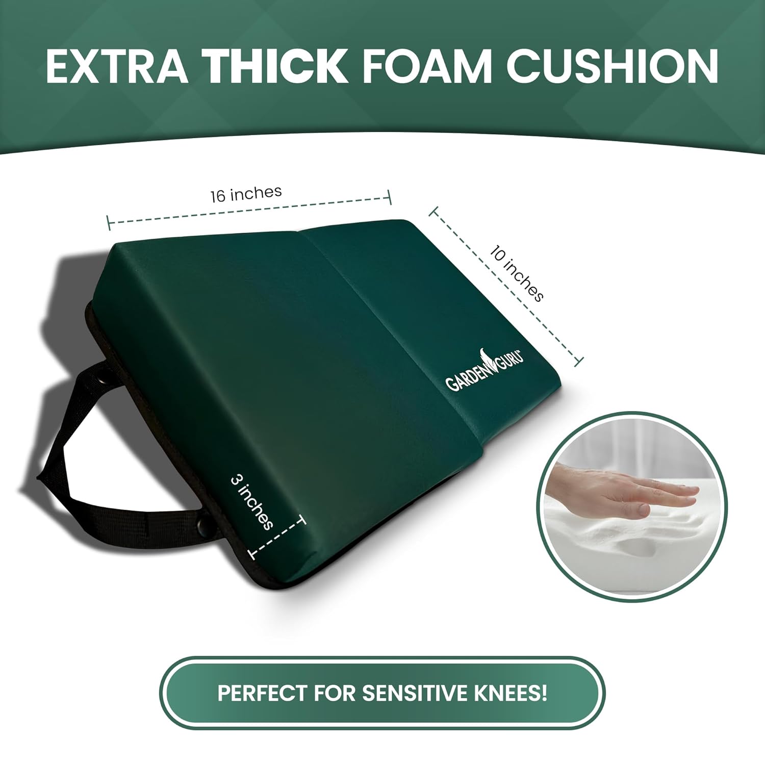 Extra Thick Garden Kneeler Pad - Cheeky Garden