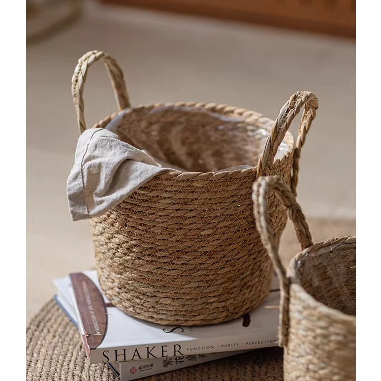 French Country Woven Planter Basket - Cheeky Garden