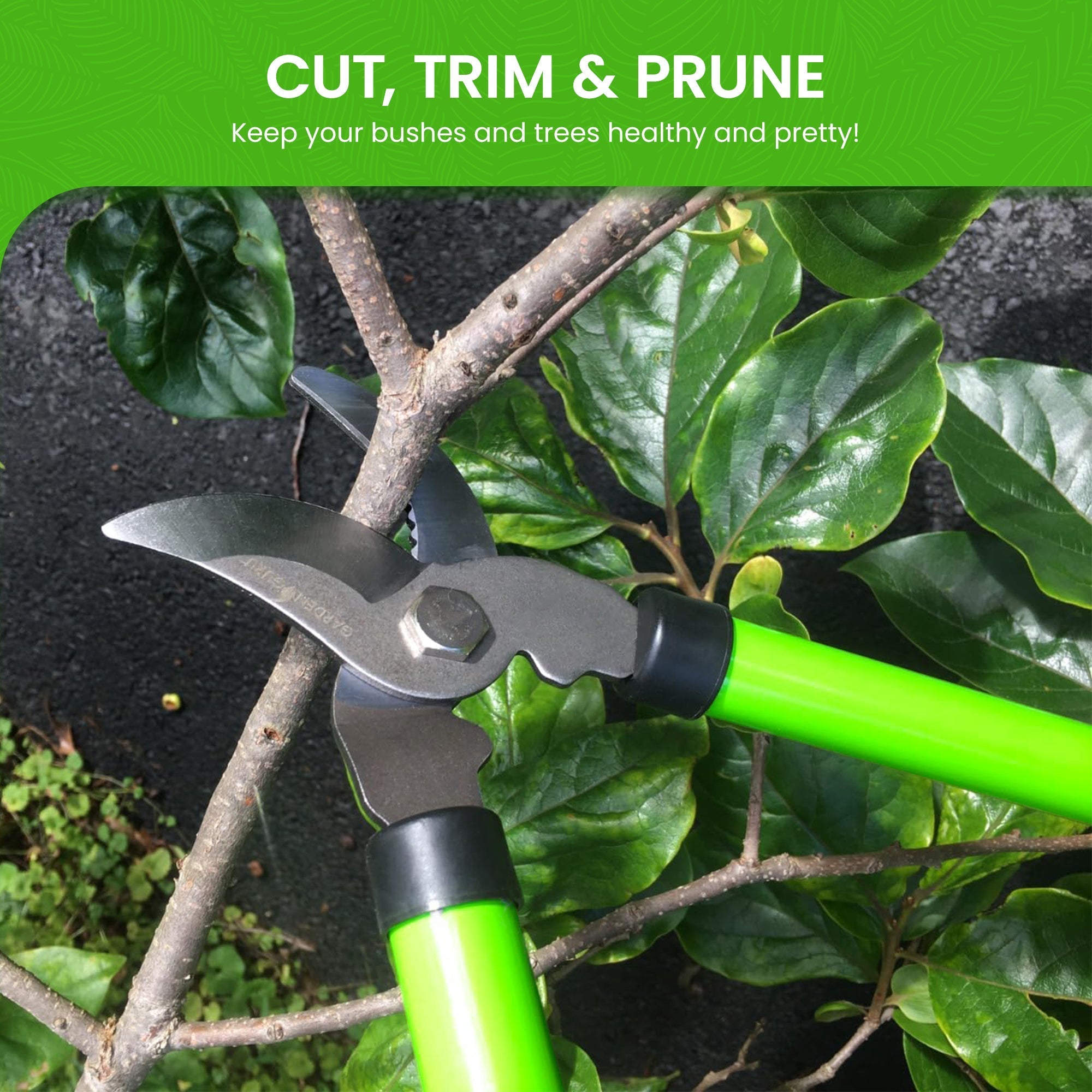 Garden Bypass Loppers Tree Trimmer Clipper - Cheeky Garden
