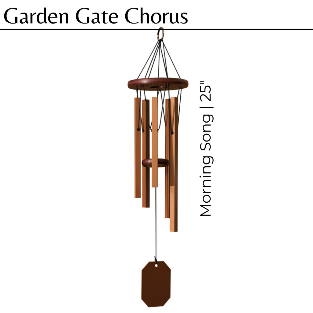 Garden Gate Chorus Series Wind Chimes - Cheeky Garden