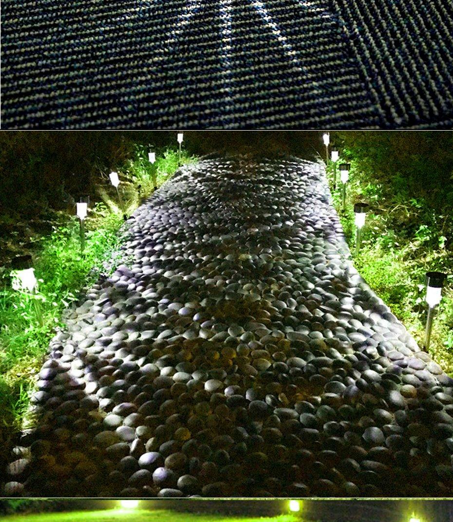 Garden Premium LED Solar Luxury Stainless Steel Lights For Yard Pathway Walkway More Pieces Outdoor - Cheeky Garden