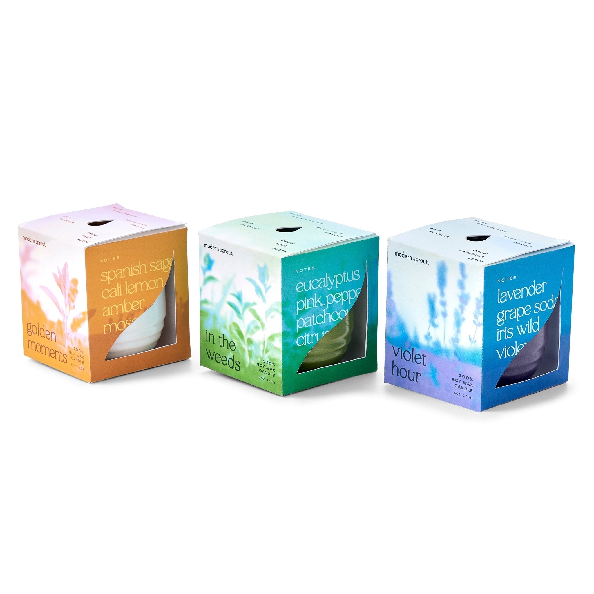 Garden Vibes Candle/Planter 2-in-1 - Cheeky Garden