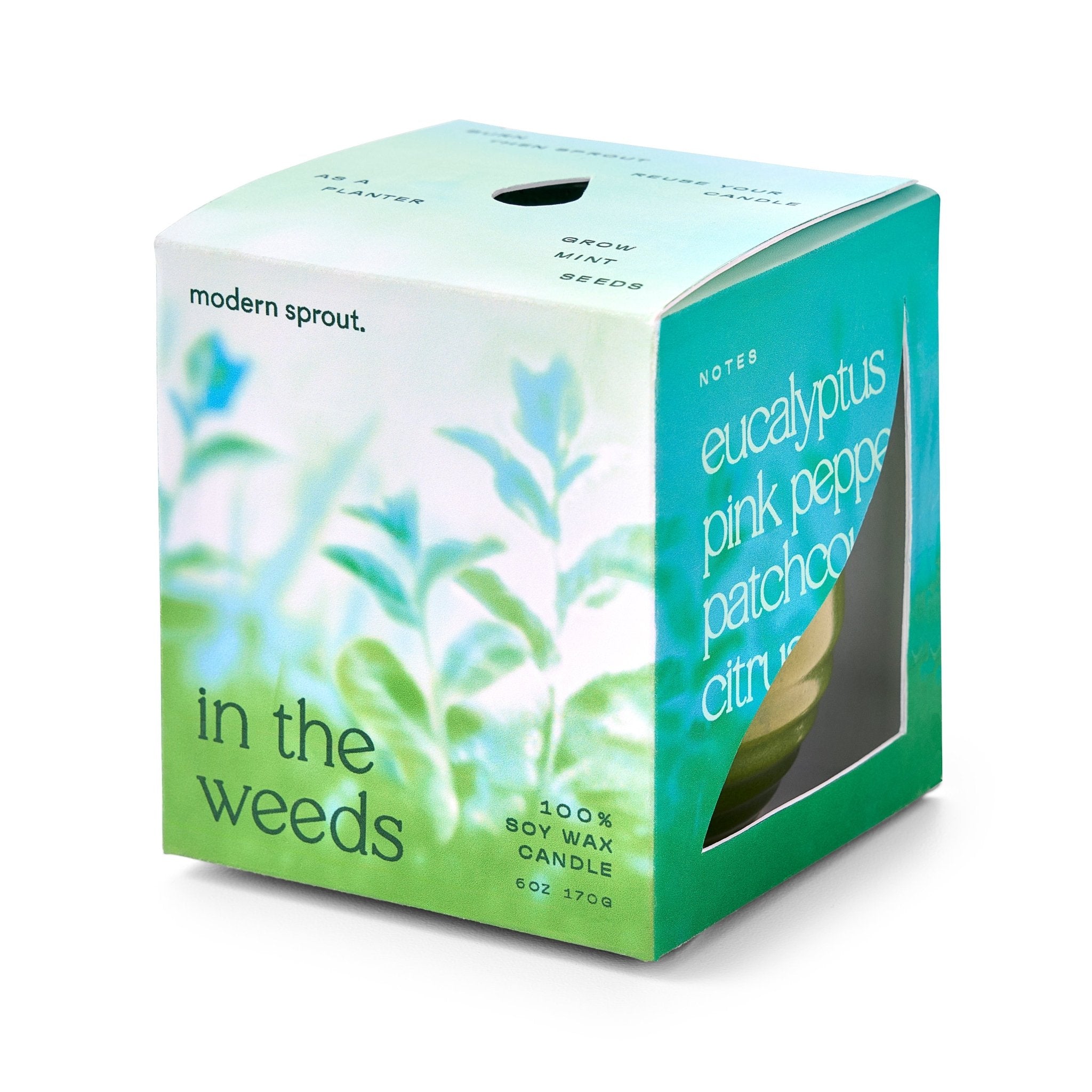 Garden Vibes Candle/Planter 2-in-1 - Cheeky Garden