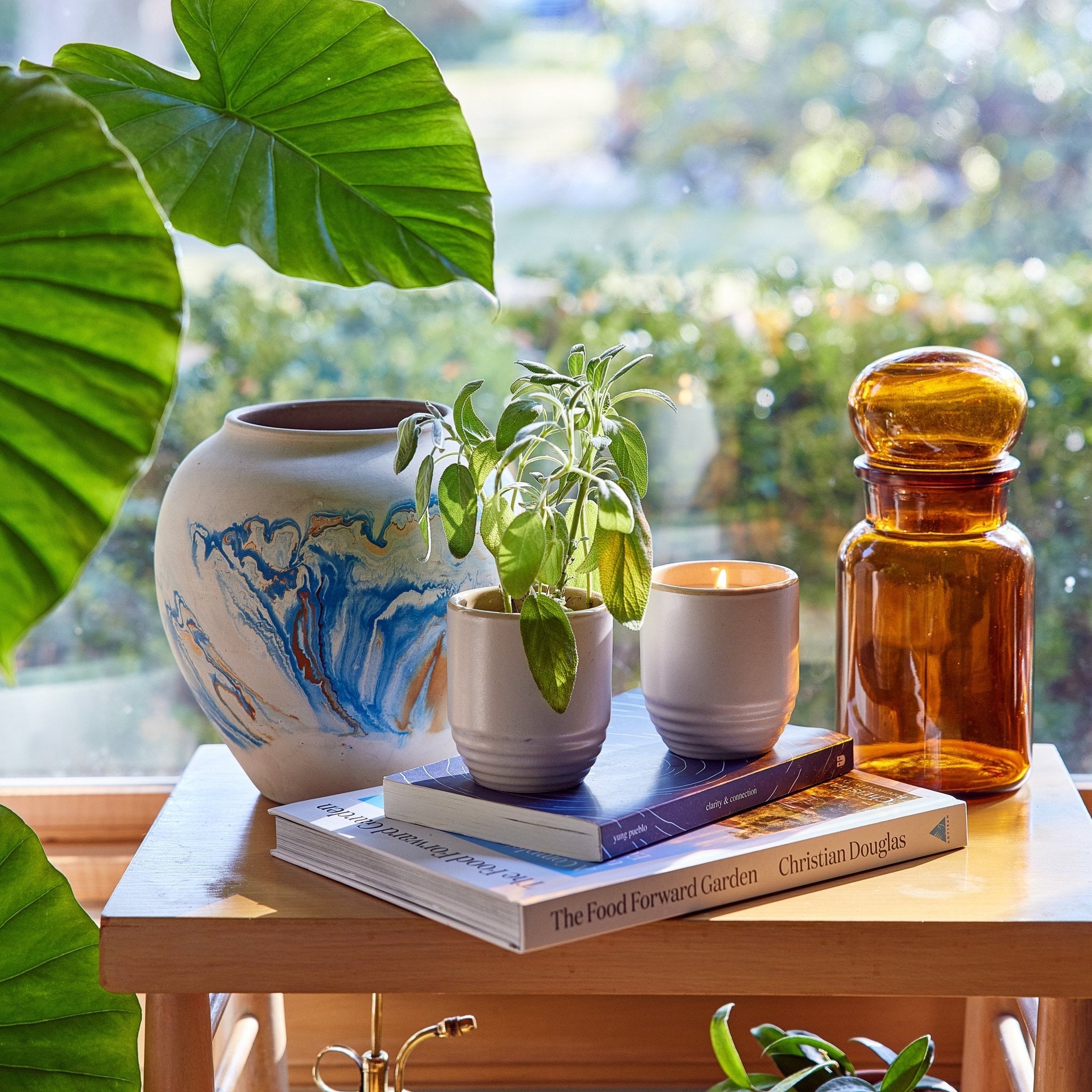 Garden Vibes Candle/Planter 2-in-1 - Cheeky Garden
