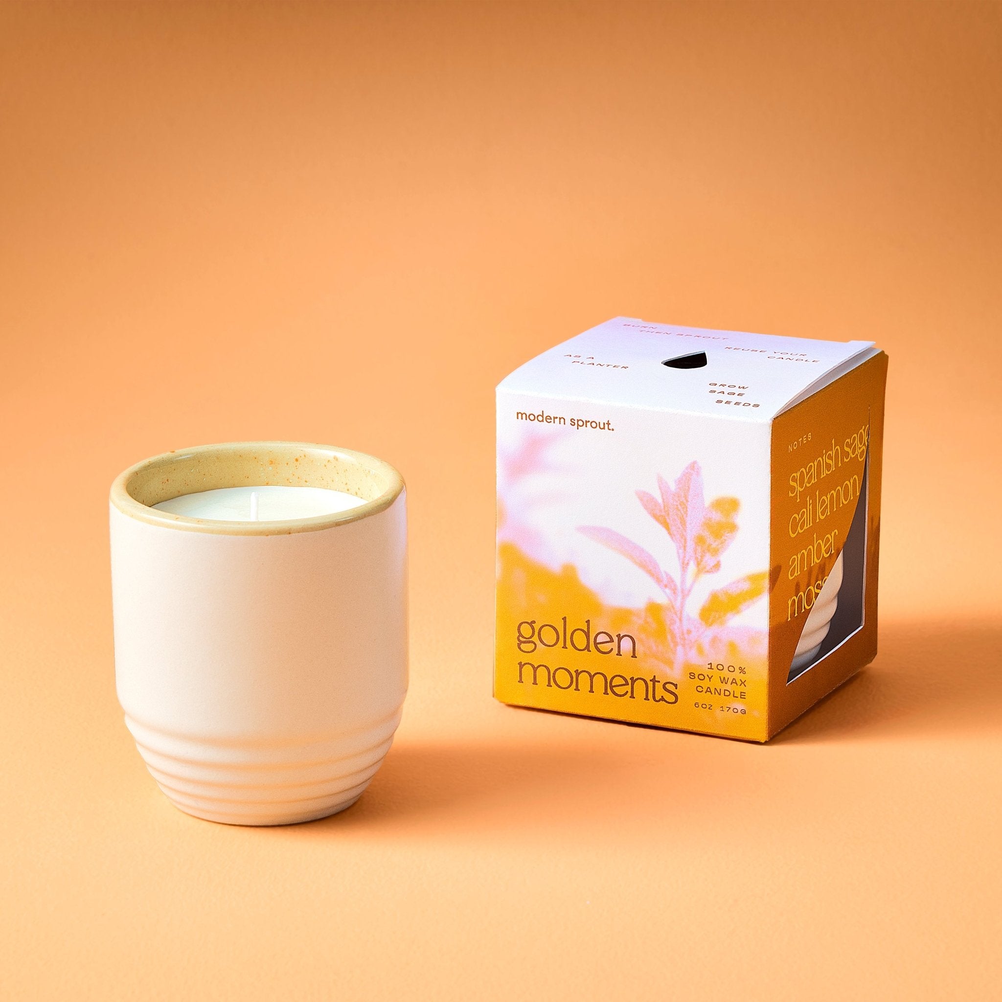 Garden Vibes Candle/Planter 2-in-1 - Cheeky Garden