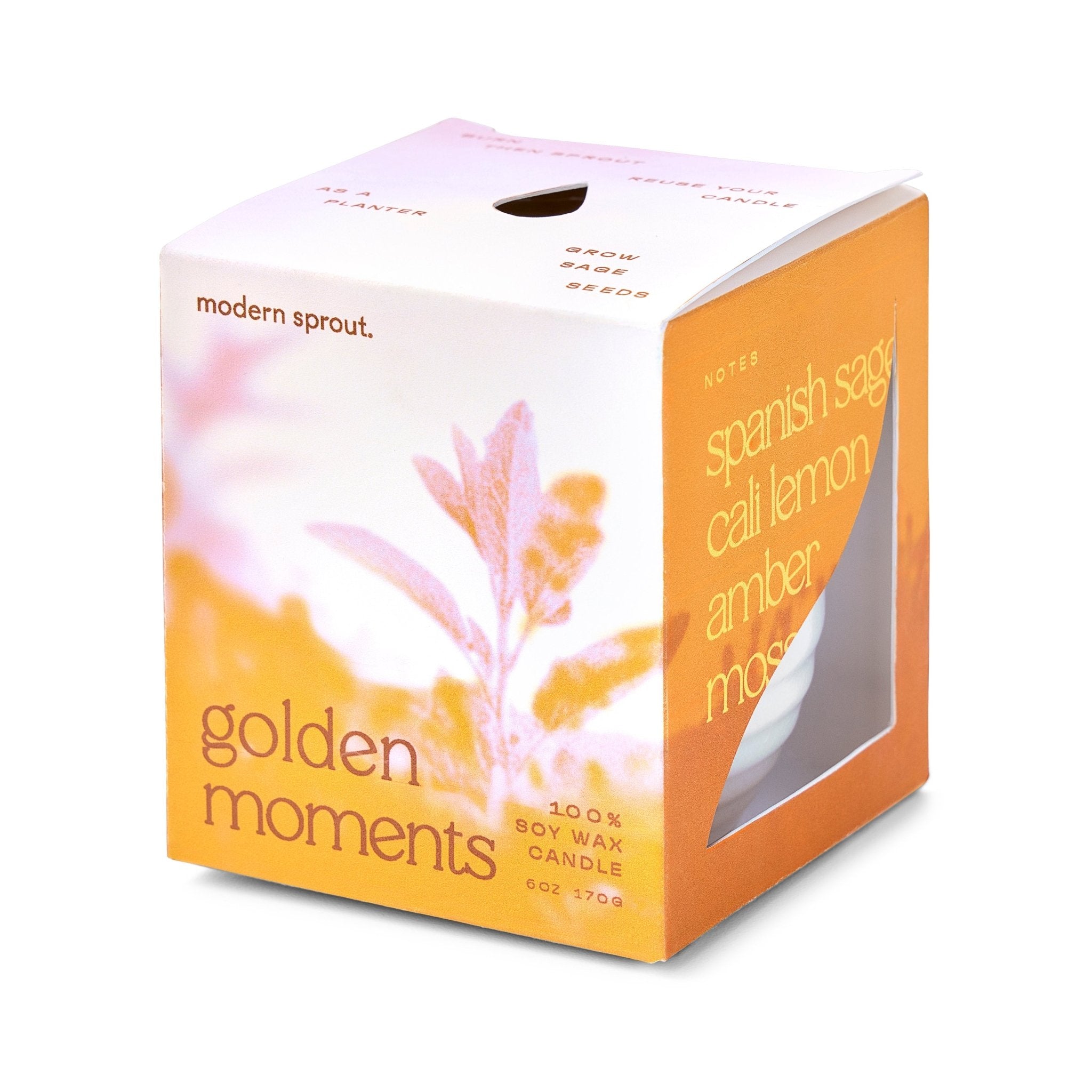 Garden Vibes Candle/Planter 2-in-1 - Cheeky Garden