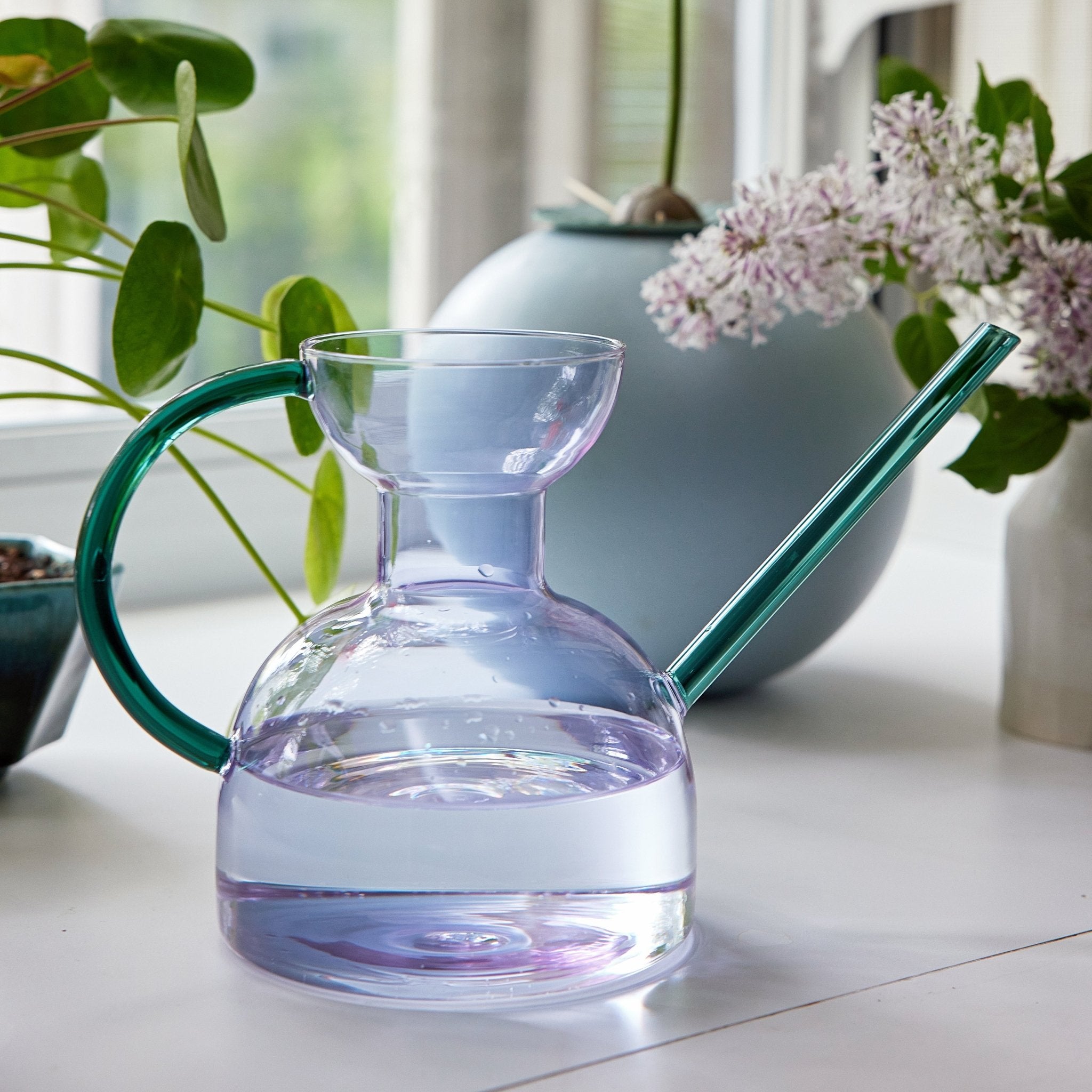 Glass Watering Can - Cheeky Garden