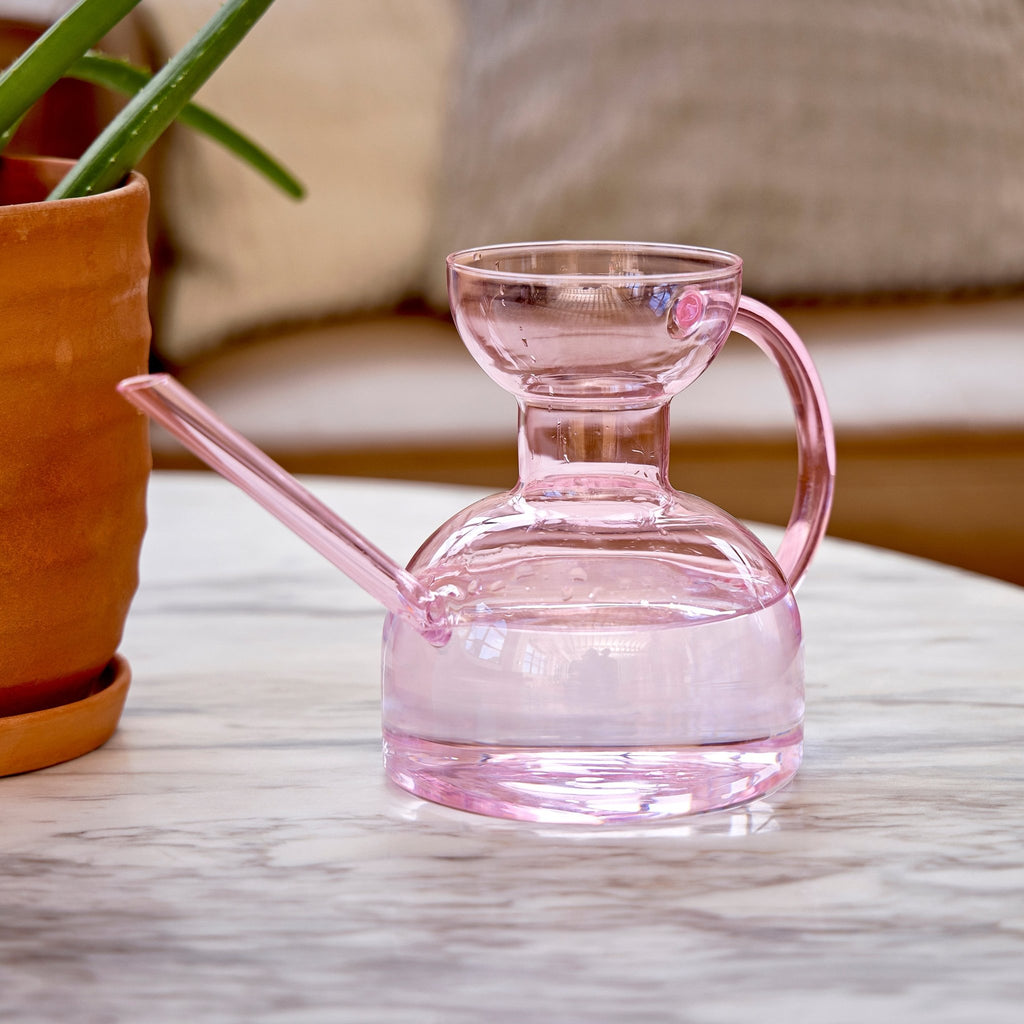 Glass Watering Can - Cheeky Garden
