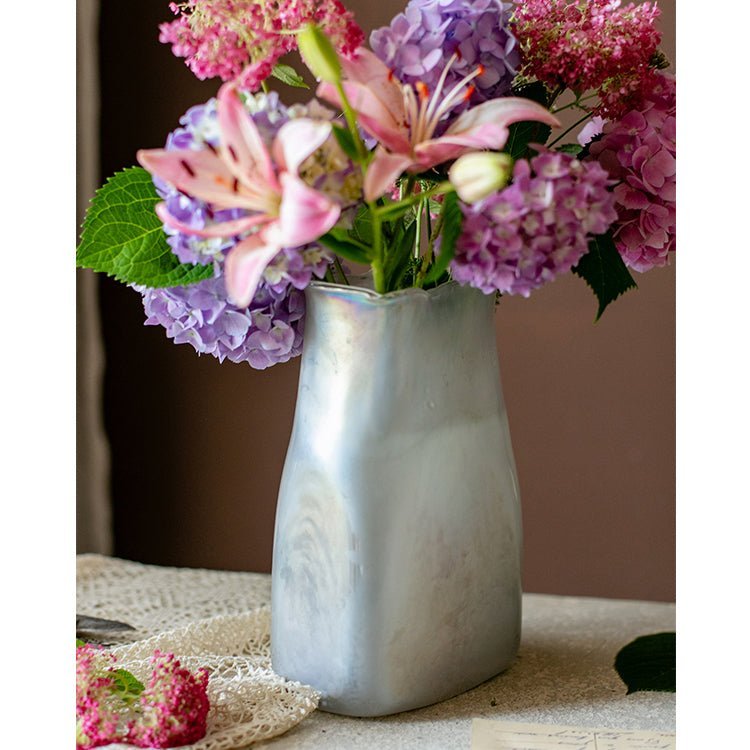 Gradient Color Art Glass Vase - Cheeky Garden
