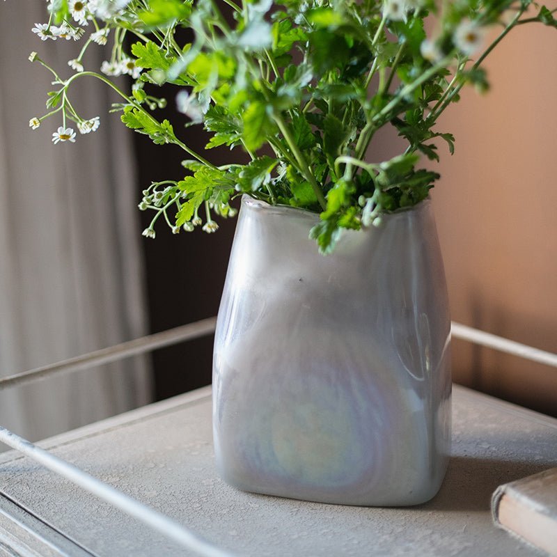 Gradient Color Art Glass Vase - Cheeky Garden