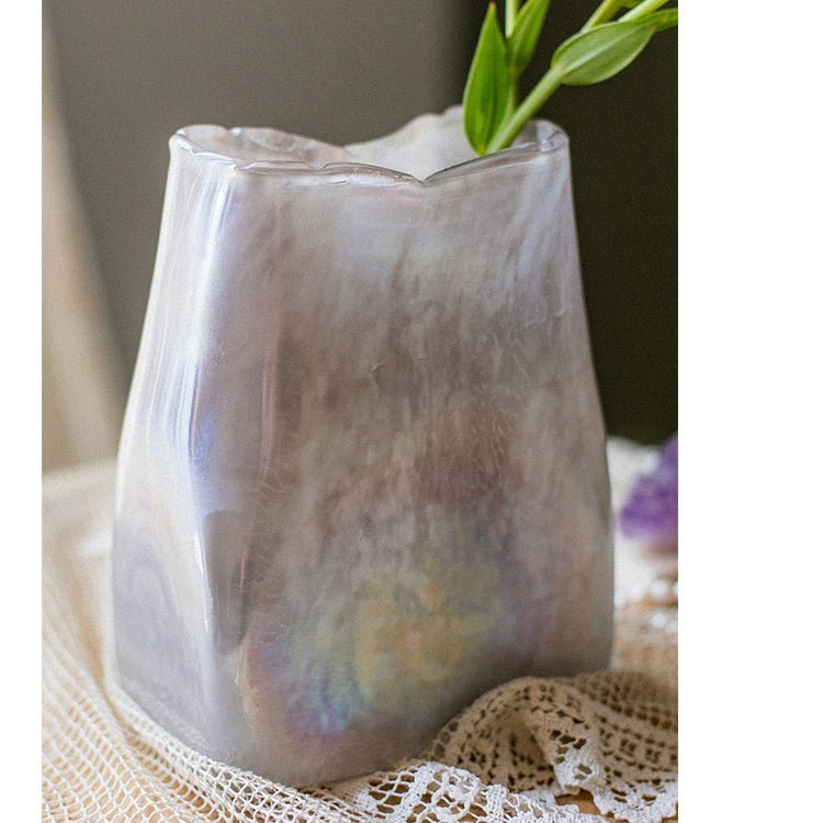 Gradient Color Art Glass Vase - Cheeky Garden