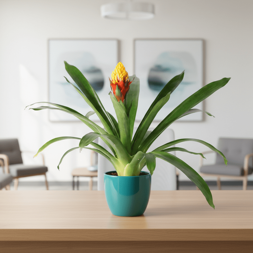 Guzmania Crown (Guzmania Conifera) - Cheeky Garden