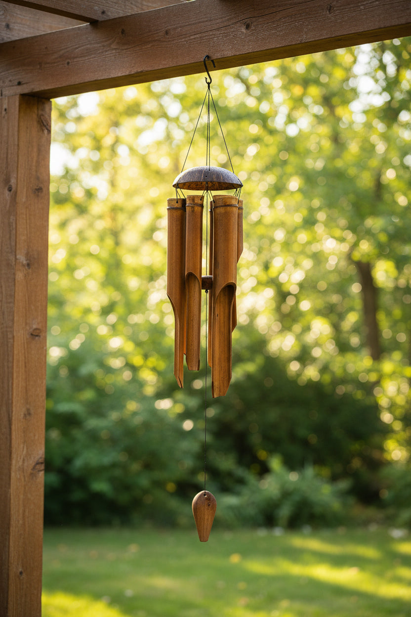 Handmade Bamboo Wind Chimes - Cheeky Garden