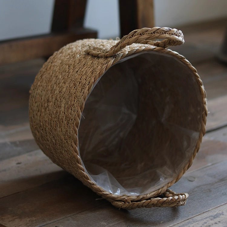 Handwoven Seagrass Basket for Plants - Cheeky Garden