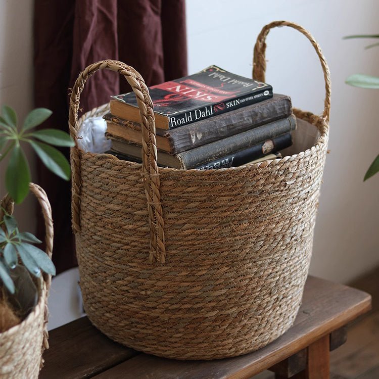 Handwoven Seagrass Basket for Plants - Cheeky Garden