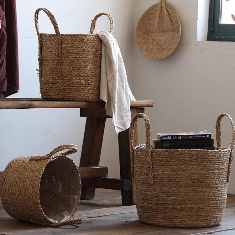 Handwoven Seagrass Basket for Plants - Cheeky Garden