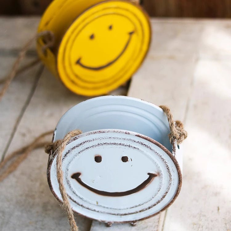 Happy Face Hanging Planter - Cheeky Garden