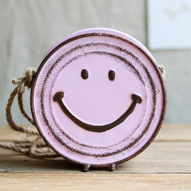 Happy Face Hanging Planter - Cheeky Garden
