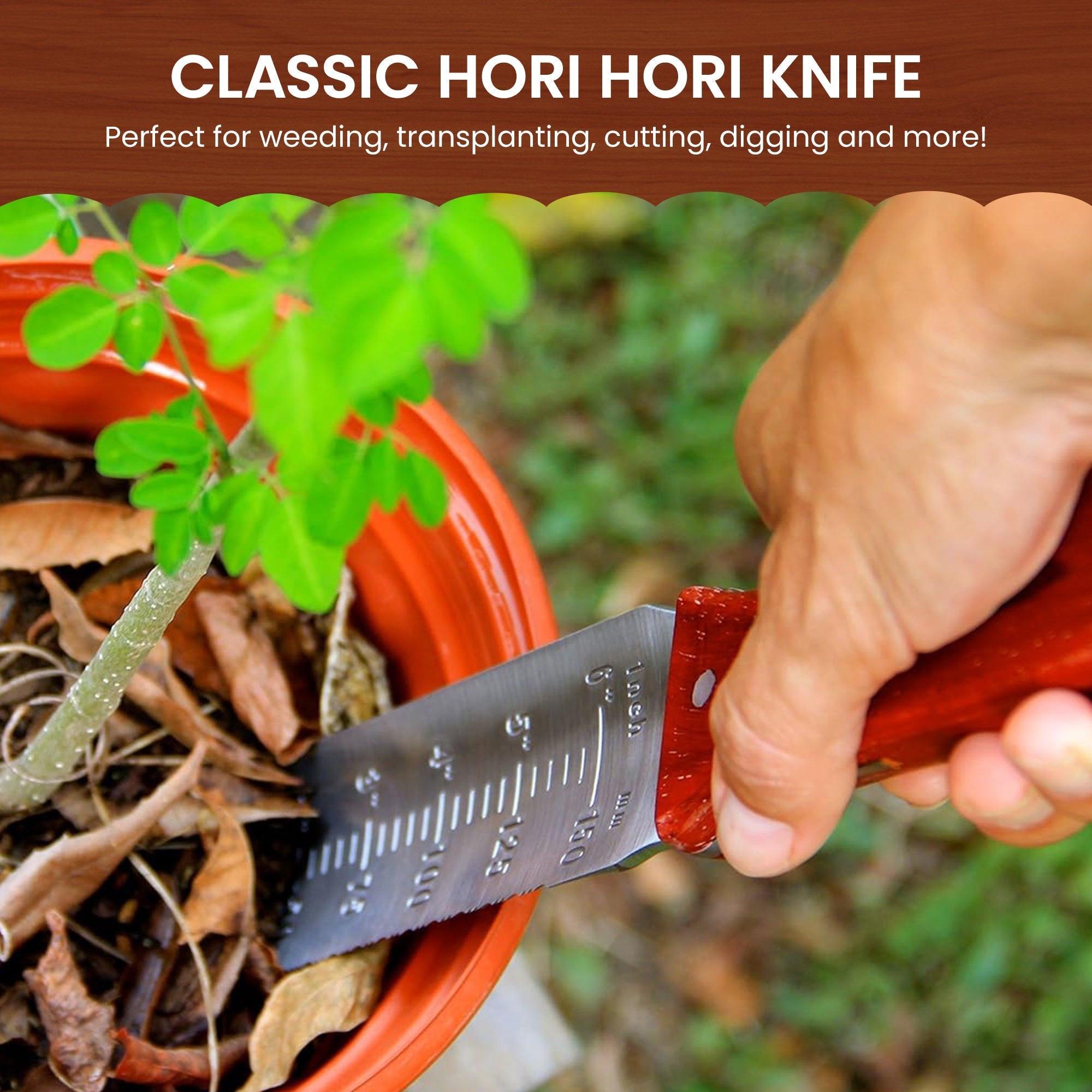 Hori Hori Garden Knife Supreme Set - Cheeky Garden