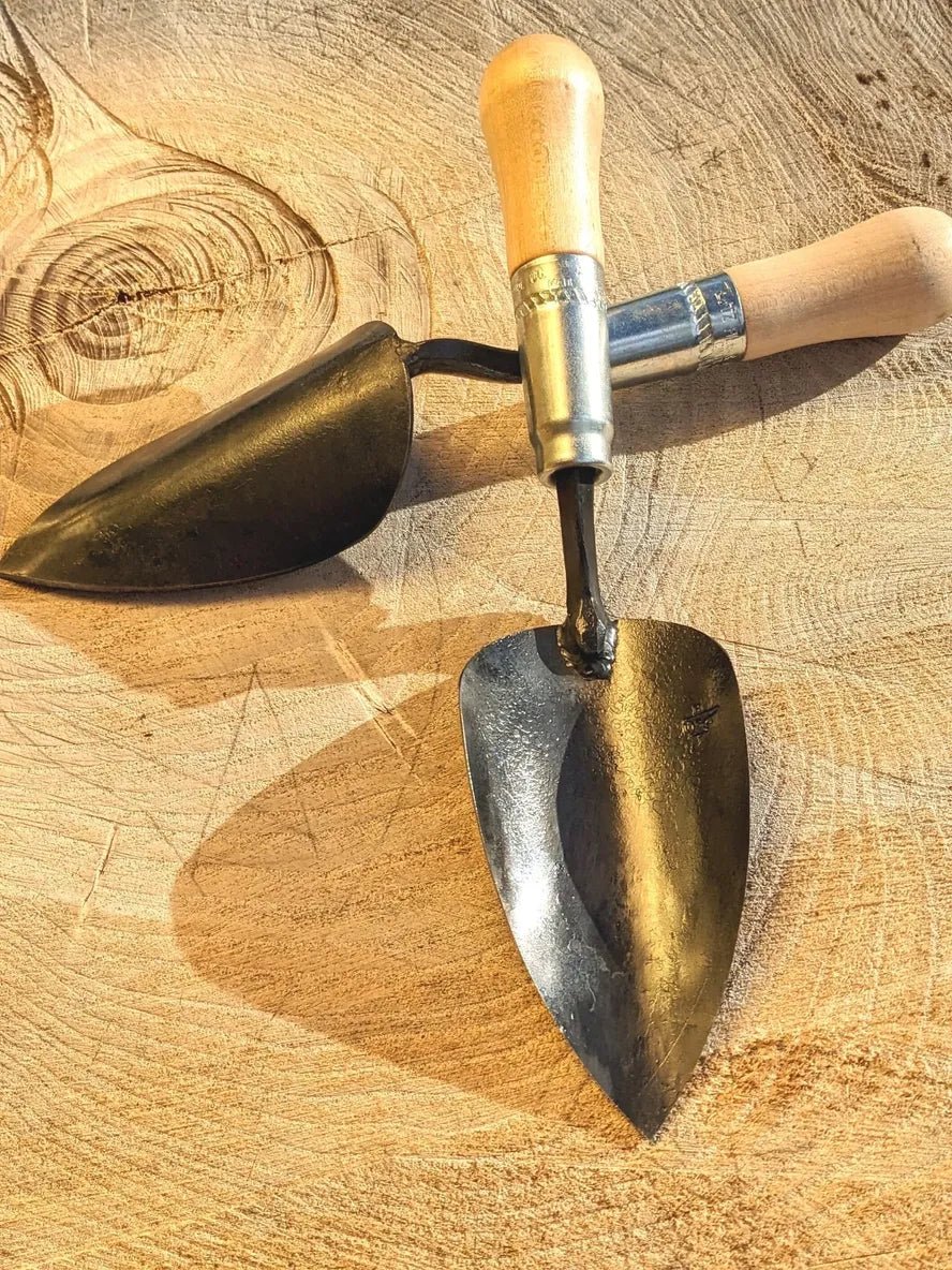 Large Trowel, Hand Forged Garden Tool - Cheeky Garden