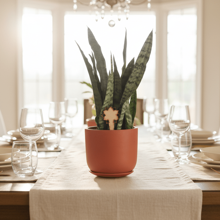 Light Sansevieria Snake Plant (Sansevieria Zeylanica) - Cheeky Garden