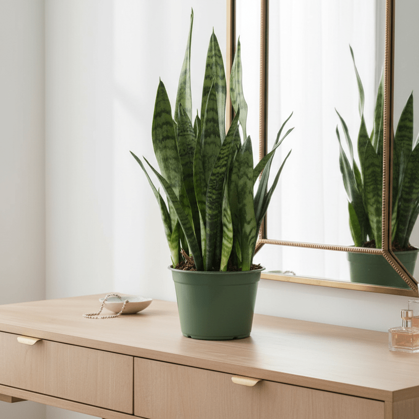Light Sansevieria Snake Plant (Sansevieria Zeylanica) - Cheeky Garden