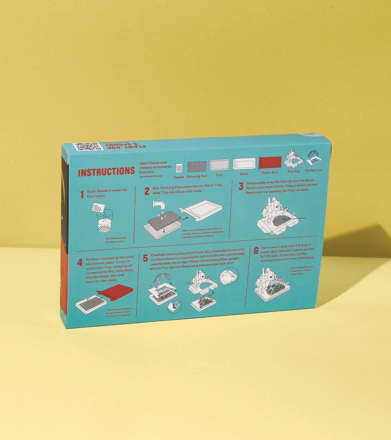 Microgreens Pop-Up Kit - Cheeky Garden