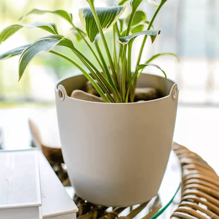Modern Resin Hanging Planter for Artificial Plants - Cheeky Garden