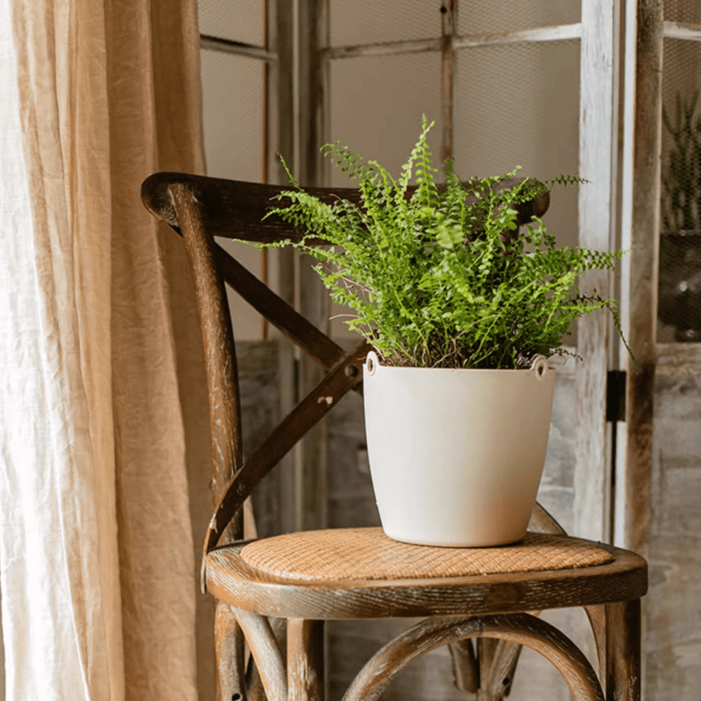 Modern Resin Hanging Planter for Artificial Plants - Cheeky Garden