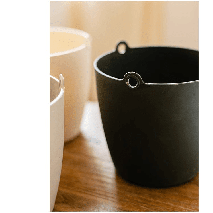 Modern Resin Hanging Planter for Artificial Plants - Cheeky Garden