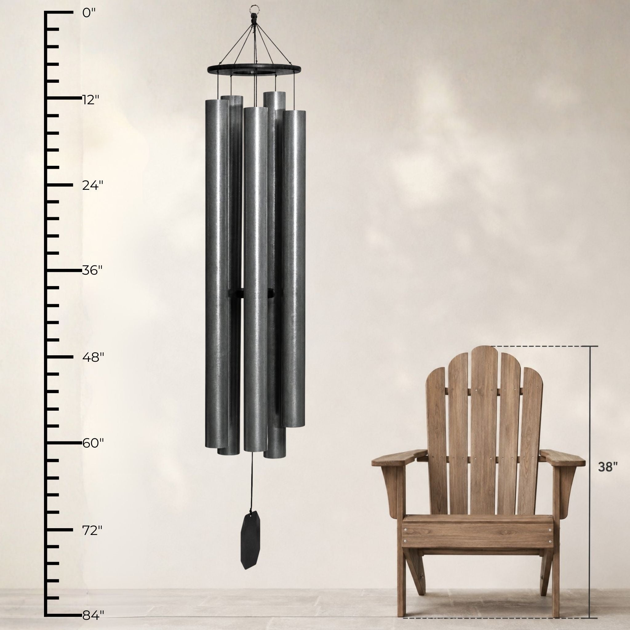 Mountain Reflections Wind Chimes - Cheeky Garden