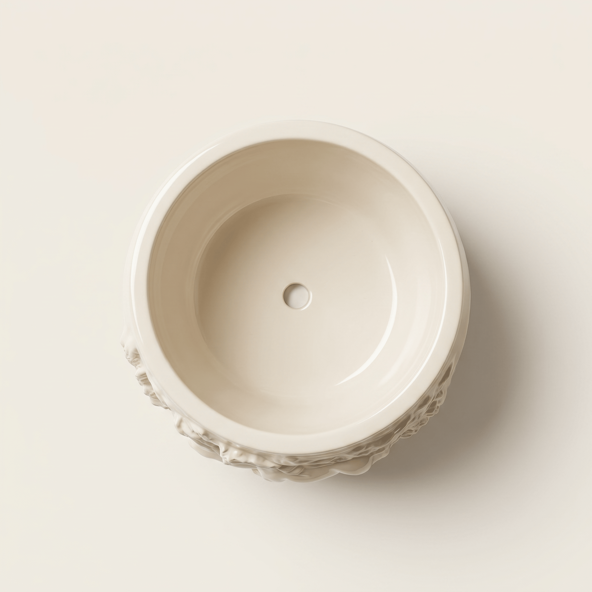 Mustang Horse Relief Planter – Gypsum White 3" - Cheeky Garden
