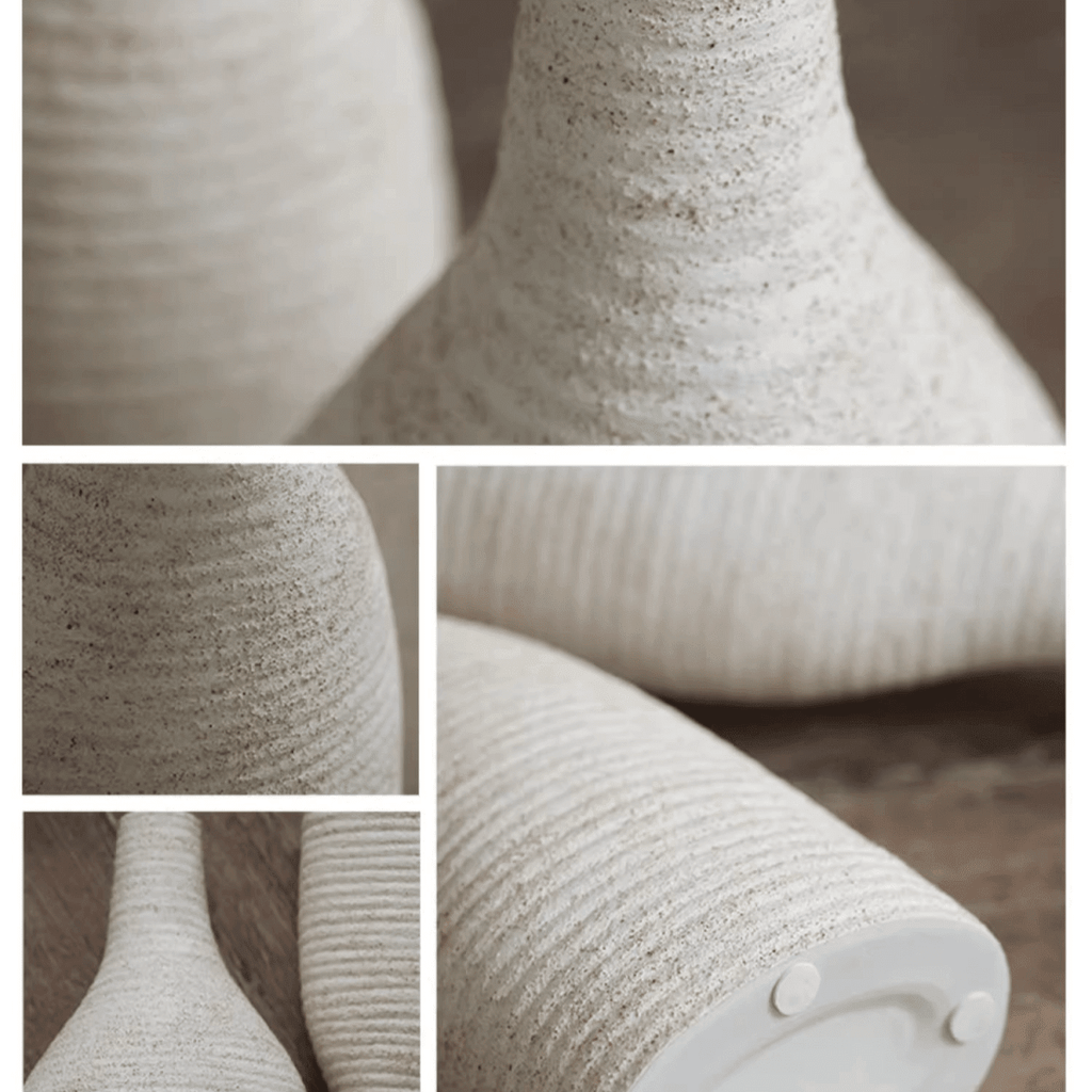 Narrow Neck Vase in White - Cheeky Garden