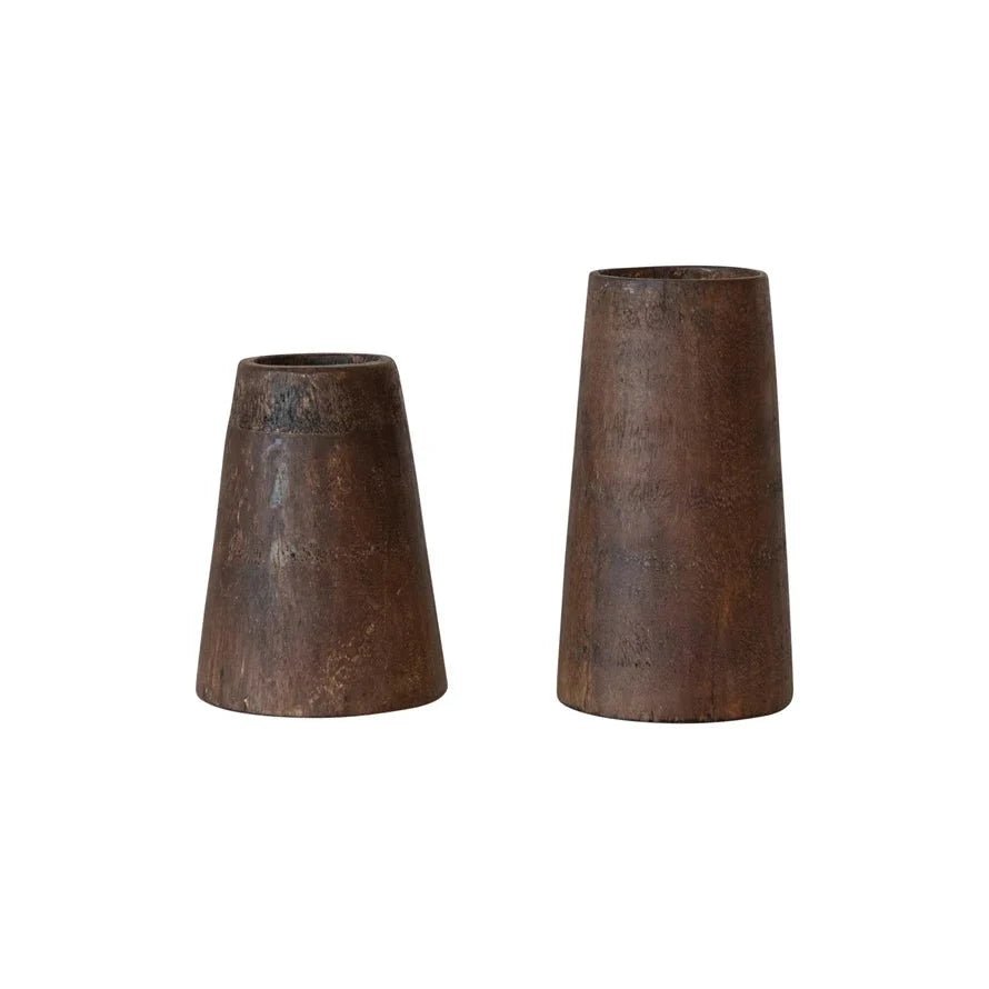 Natural Found Wood Vase - Cheeky Garden