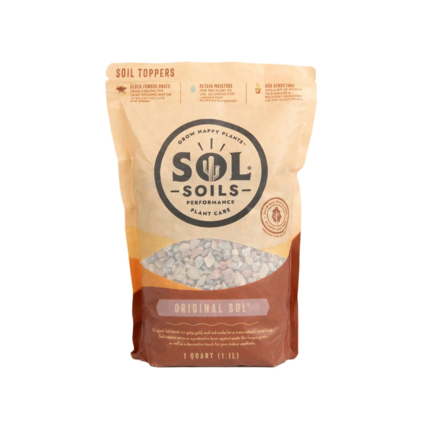 Original Sol – Topper (Top Dressing for Houseplants) - Cheeky Garden