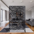 Outdoor Indoor Privacy Screen Metal Privacy Screen 76 Hx48 W Freestanding Decorative Privacy Screen For Deck Balcony Patio, Privacy Fence Panels For Outside Lawn Garden PS110 - Cheeky Garden