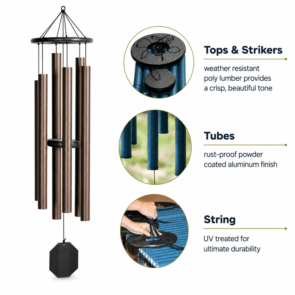 Pacific Winds Series Wind Chimes - Cheeky Garden