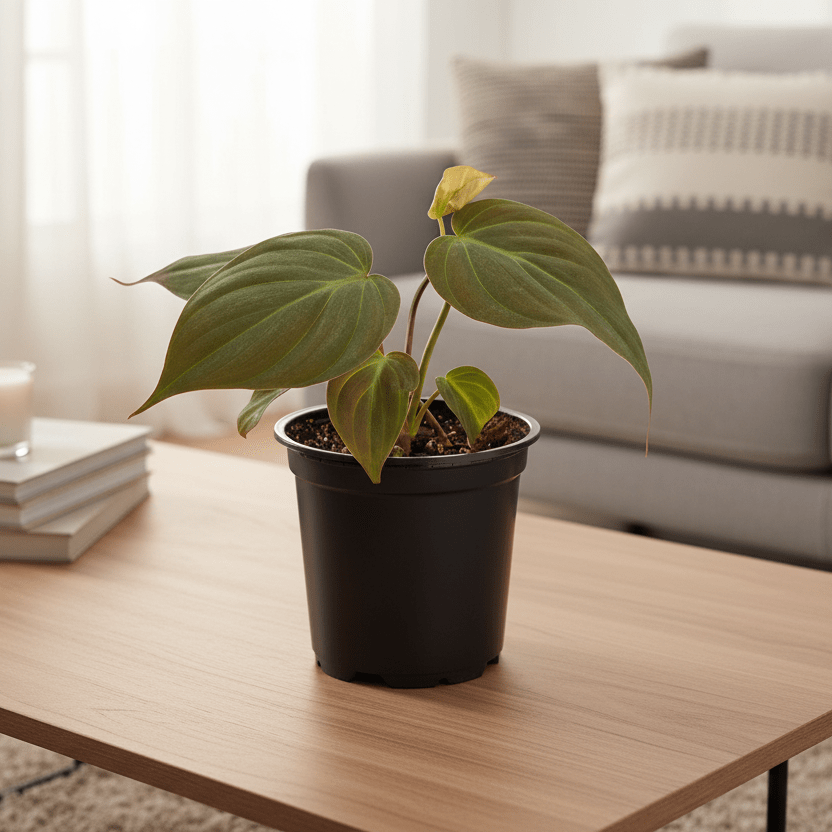 Philodendron Micans – Velvet Leaf Vining Plant - Cheeky Garden