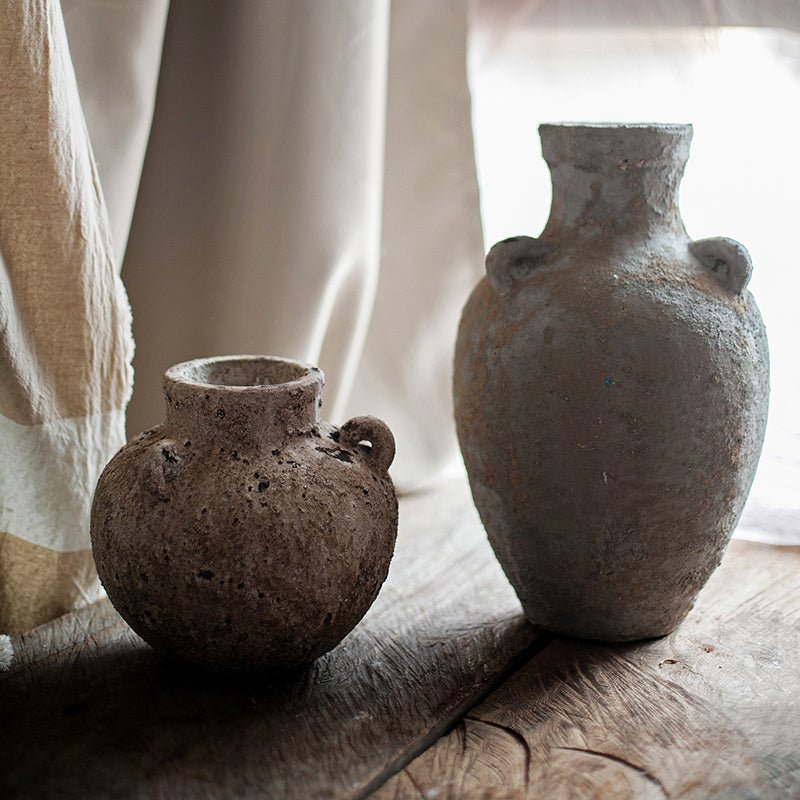 Pottery Stoneware Vase Zen Style Pottery for Dried Flowers - Cheeky Garden