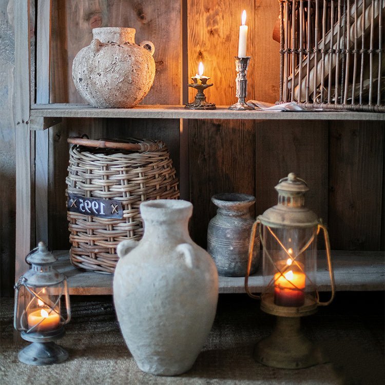Pottery Stoneware Vase Zen Style Pottery for Dried Flowers - Cheeky Garden