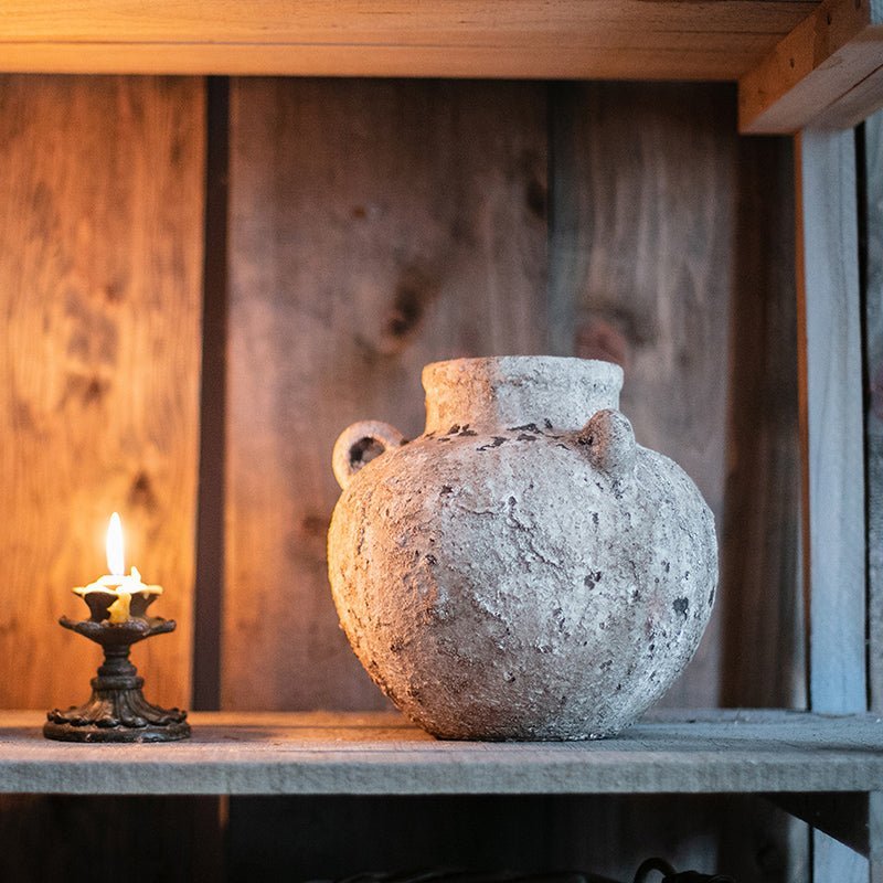Pottery Stoneware Vase Zen Style Pottery for Dried Flowers - Cheeky Garden