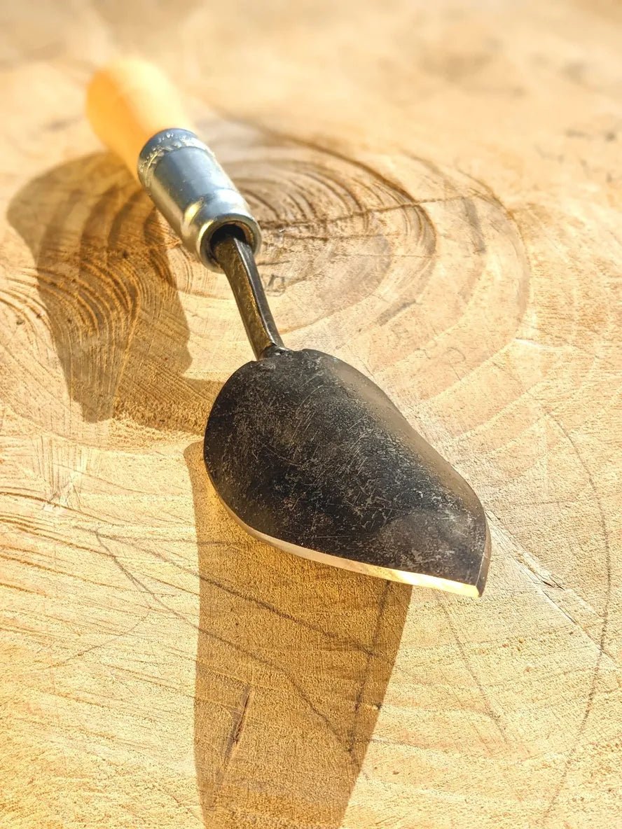 Potting Trowel, Hand Forged Garden Tool - Cheeky Garden