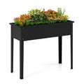 Raised Garden Bed Elevated Metal Planter Box with Legs Drainage Holes - Cheeky Garden