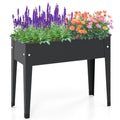 Raised Garden Bed Elevated Metal Planter Box with Legs Drainage Holes - Cheeky Garden