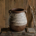 Restoration Brown Clay Pot - Cheeky Garden