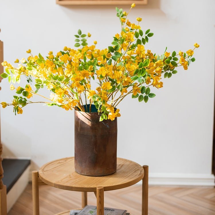 Rust Style Art Glass Vase - Cheeky Garden