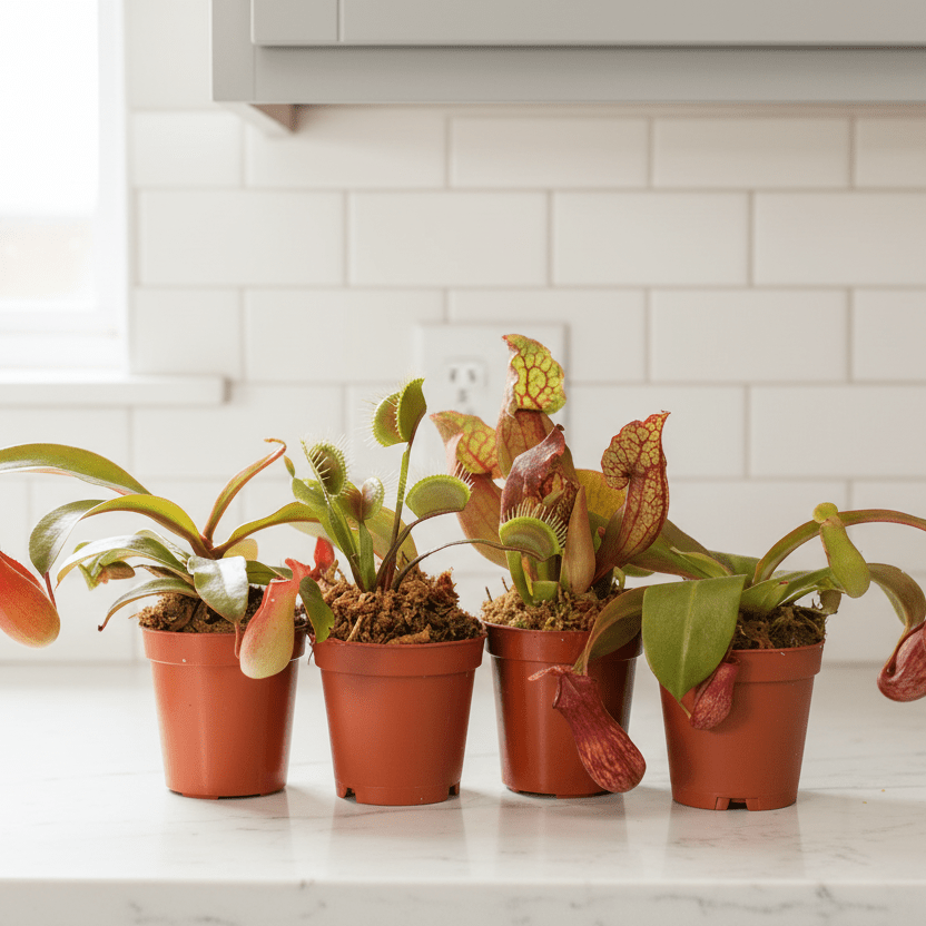 Savage Quad Carnivorous Plant Bundle - Cheeky Garden
